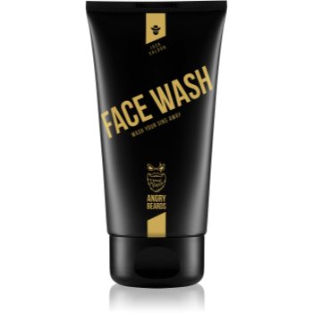 Angry Beards Jack Saloon Face Wash gel de curățare faciale - imagine 2